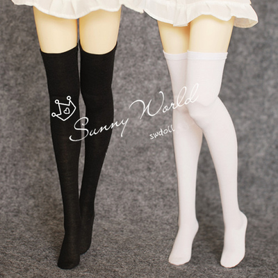 taobao agent Doll, solid knee socks, scale 1:4, scale 1:3