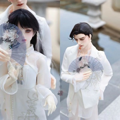 taobao agent [Thirty President] Mingtong's homemade butterfly carp BJD baby girl/uncle baby