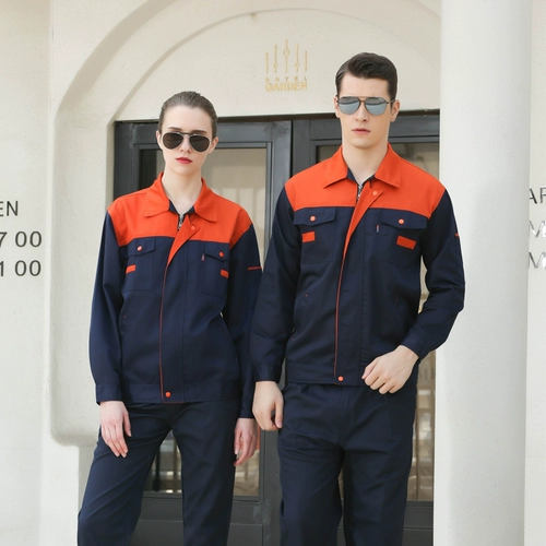 Хлопковый комбинезон, износостойкий осенний лонгслив для работы, делается под заказ