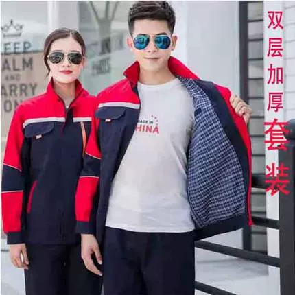 Хлопковый комбинезон, износостойкий осенний лонгслив для работы, делается под заказ