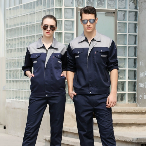 Хлопковый комбинезон, износостойкий осенний лонгслив для работы, делается под заказ