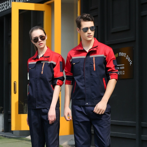 Хлопковый комбинезон, износостойкий осенний лонгслив для работы, делается под заказ