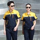 Летний комбинезон, униформа подходит для мужчин и женщин, короткий рукав