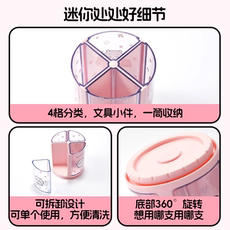 Карандашница miniso名创优品chiikawa系列旋转笔筒乌萨奇大容量学生桌面收纳盒 excellence