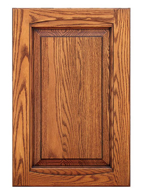 100%原木 美国红橡 实木衣橱门 柜门 厨柜 上用的 顶线 开放漆