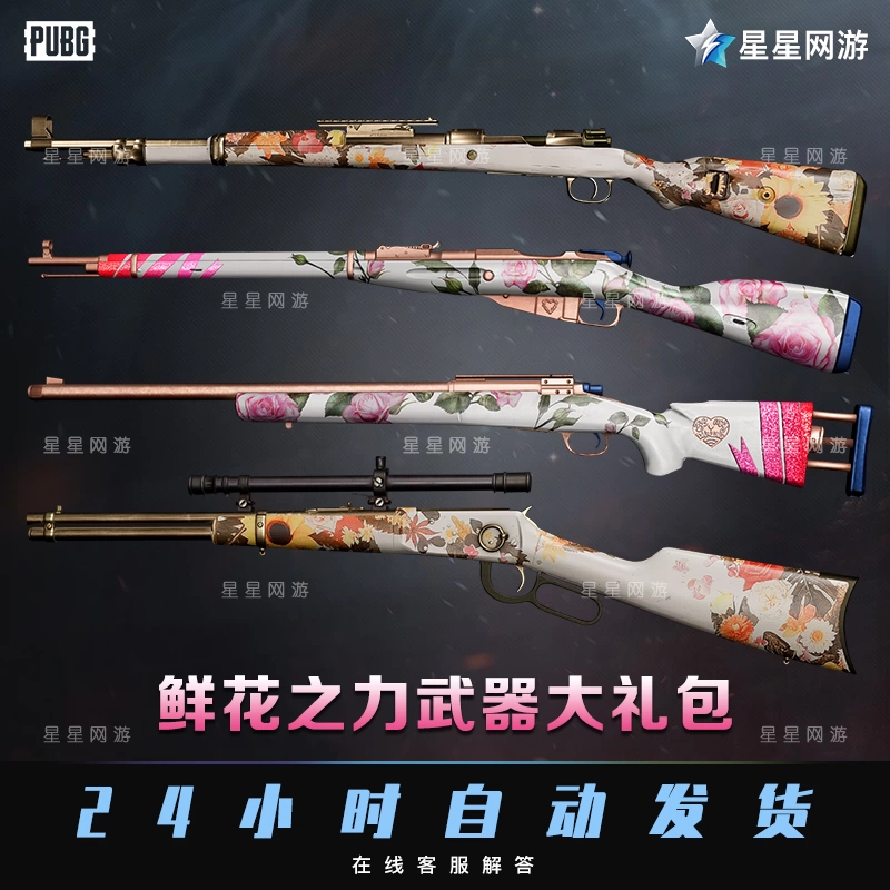 Pubg绝地求生cdk百变小丑武器包大炮slr狗杂吃鸡ak枪皮肤兑换码