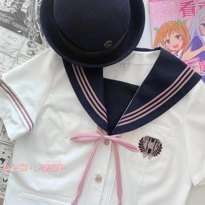 taobao agent [Spot] Zhiyi Gao Xiafu with a sailor service JK uniform triangular towel/neck rope/ring buckle/chest block small object