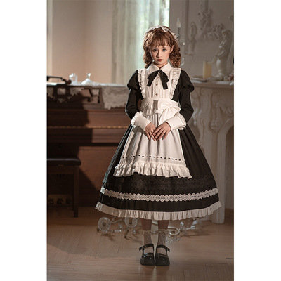 taobao agent Genuine design dress, long demi-season doll, halloween, Lolita style, doll collar