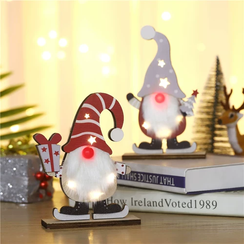 Новый продукт Рождественский светящийся безликий старик