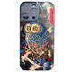 Trippy 3D Owl Cases Covers Embroidered iPhone 15, iPhone 14, iPhone 13, iPhone 12, iPhone 11