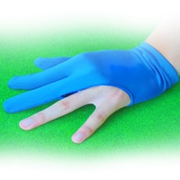 Синий бильярд, перчатки