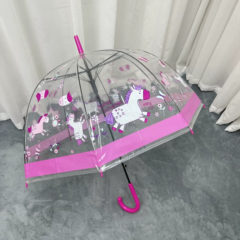 (Cross-border trading), cartoon automatic pony, umbrella for adults