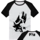 Pokemon T-shirt Quần áo ngoại vi Geng ghost Tay ngắn Trò chơi Nintendo phim hoạt hình giả mạo hai chiều - Carton / Hoạt hình liên quan