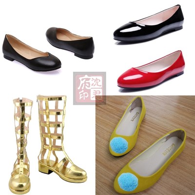 taobao agent King Glory Cai Wenji Star Yard COSPLAY Boots Cai Wenji full set of skin cos shoes