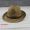 Аэрозольная соломенная шапка кофейного цвета