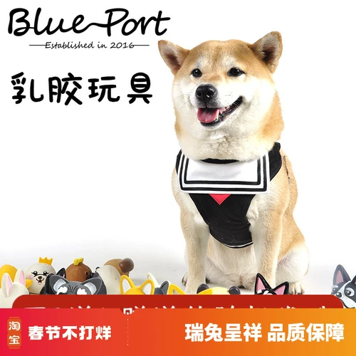 Голубой порт собака питомца Dkaline Vocataly Toys Dog Dog Sweed Interactive Small и Small Dogs Travel Modeling