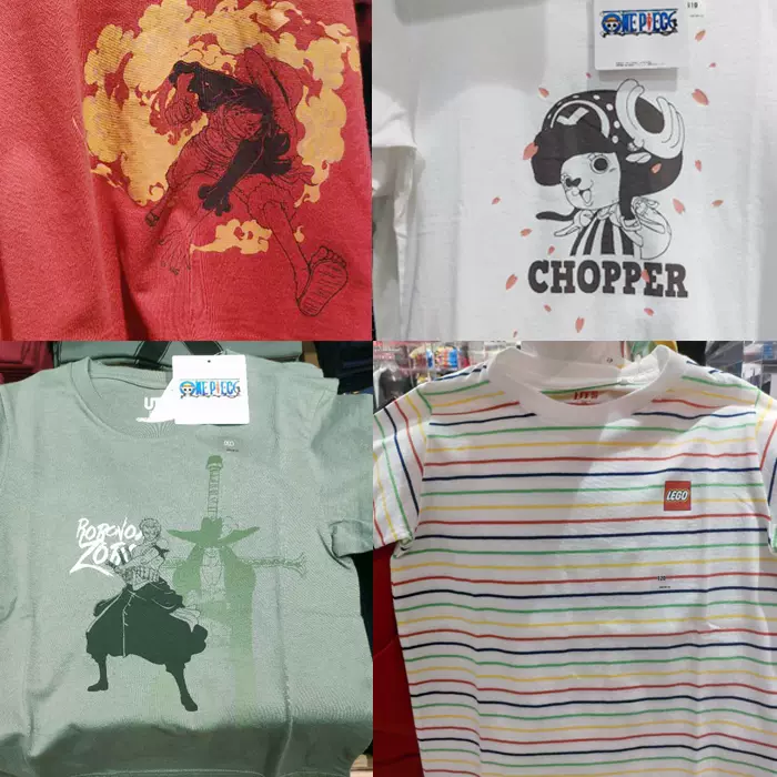 21新款优衣库uniqlo联名海贼王one Piece第三弹航海王银魂火影