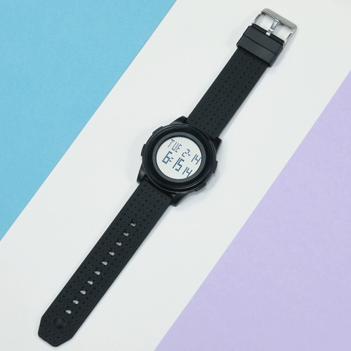 Детские электронные трендовые мужские часы подходит для мужчин и женщин, универсальные водонепроницаемые цифровые часы, простой и элегантный дизайн, цифровой дисплей