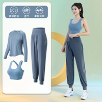 Синий комплект, штаны для тренировок для спортзала, 3 предмета, в американском стиле