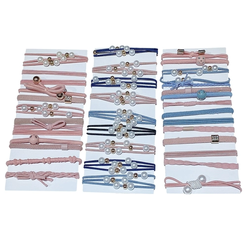 Детская эластичная безвредная резинка для волос для принцессы, аксессуар для волос, не повреждает волосы