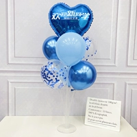 Добро пожаловать в новые одноклассники Blue Love*1+Metal Blue*2+Sequin Blue*2+Sublight Blue*3+таблица плавает