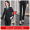 Black top+pants (women's two-piece set)