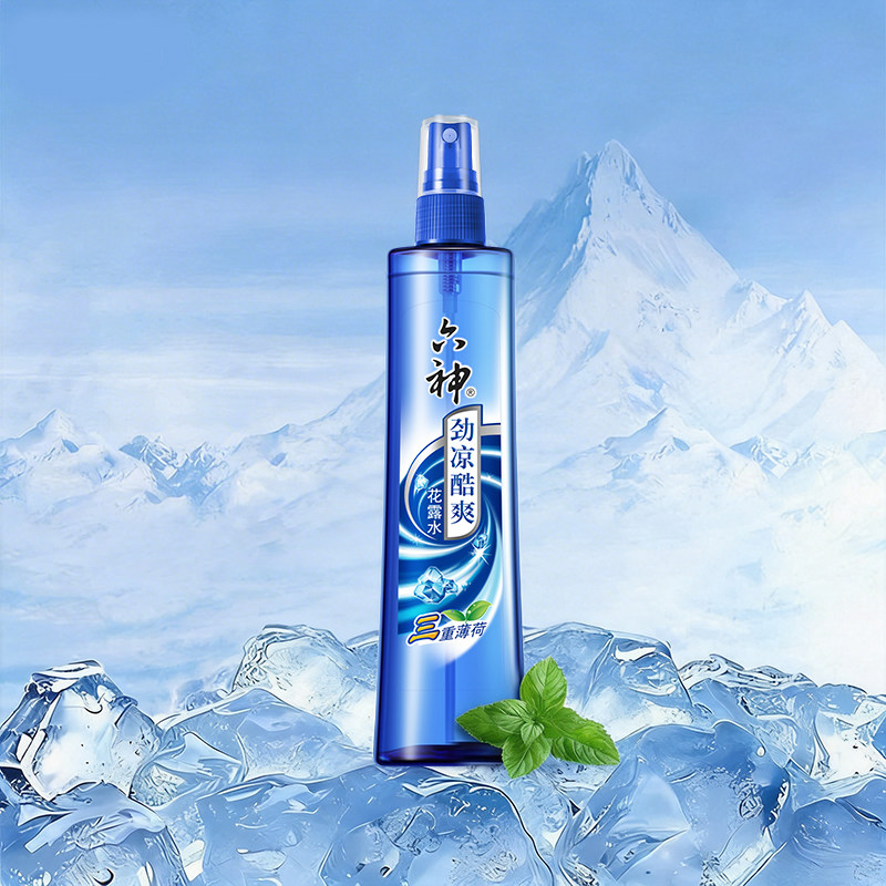 六神三重薄荷清凉持久喷雾180ml