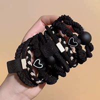 Черная резинка для волос, широкая цветовая палитра