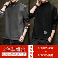 T-N0601 Темно-серый + N0603 черный