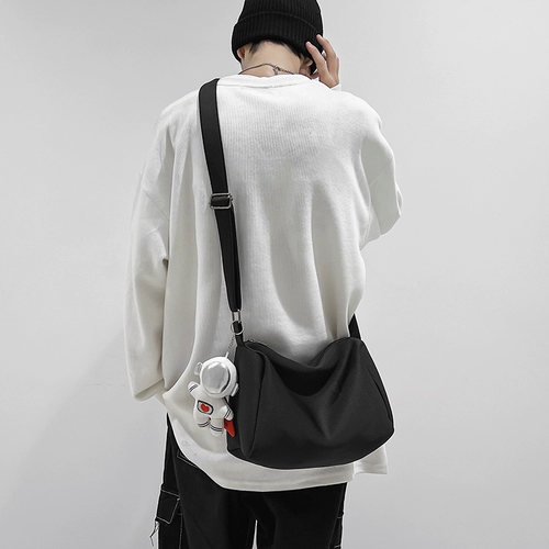 Tide, мужская сумка через плечо, вместительная и большая японская универсальная сумка на одно плечо для отдыха