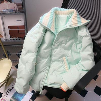 taobao agent Retro design warm down jacket, plus size, loose fit