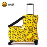 B.Duck B.Duck, универсальный детский чемодан с сидением, популярно в интернете, 24 дюймов, поворотные колеса