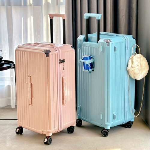 Вместительный и большой чемодан, держатель для стакана подходит для мужчин и женщин, амортизирующий тормоз, колесо, популярно в интернете