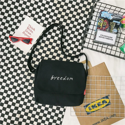 Японская сумка на одно плечо, сумка через плечо, шоппер для отдыха, трендовый рюкзак, в корейском стиле