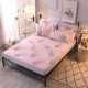 Tấm trải giường bằng vải bông nguyên chất Yu Zhaolin Tấm trải giường bằng vải cotton đơn 1,5m / 1,8 mét Giường Simmons Nệm bảo vệ - Trang bị Covers