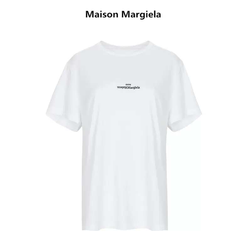 Maison Margiela x Tommy Cash聯名款下半身消失刺繡LOGOT恤短袖-Taobao