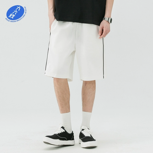 Летние японские ретро шорты для отдыха, спортивные трендовые штаны, оверсайз