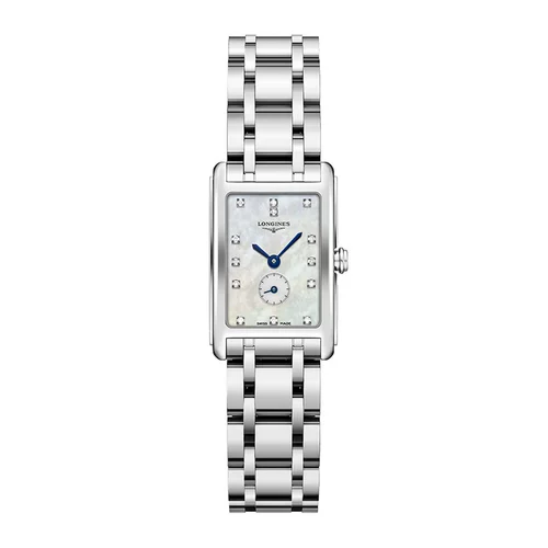 Швейцария Langqin Deno Vina Series Quartz Watch Ladies Watch Square Dial L5.255.4.87.6