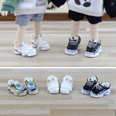 taobao agent OB11 baby shoes magnet sneakers Dad shoes can be matched with baby clothes GSC body YMY 12 points BJD