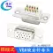 Huanglin HDB 15-pin VGA nam ba hàng 15VGA nữ cắm kết nối máy tính video VGA cắm 