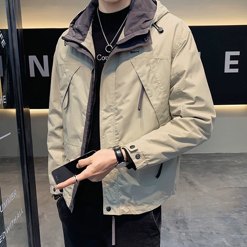 Осенняя трендовая универсальная куртка для отдыха, коллекция 2021, в корейском стиле