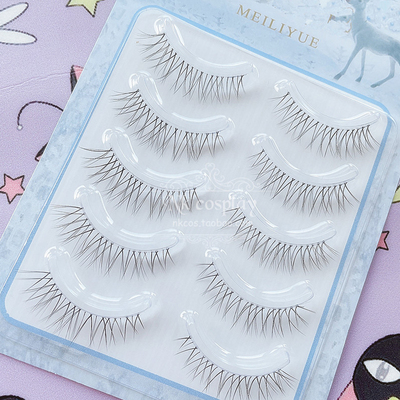 taobao agent Nk の n | Free shipping | Clear grafting feel | Specific natural slim cross -fake eyelashes | Five pairs