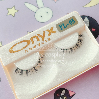 taobao agent Nk の n | Free shipping | Japanese little evil demon wind cos cute girl with eyes drooping eyelashes fairy | single pair pretend