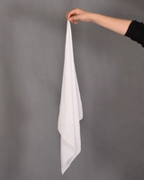 Оригинальный ветер хрустящий дождь отзыв шелковой шарф белый купить 2 Получить 1 бесплатно 1