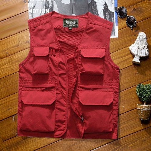 Летний тонкий жилет для работы, делается под заказ, с печатью вашего логотипа