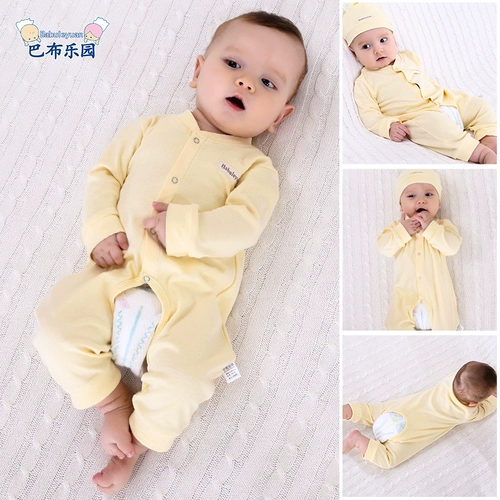 Детский комбинезон для новорожденных, хлопковый демисезонный пуховик, пижама для раннего возраста