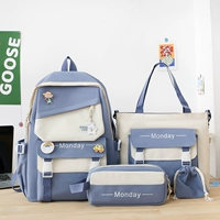 Синий четырехэтажный набор без подвески zdx3079#