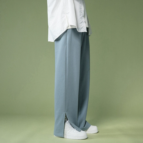 Повседневные брюки для отдыха, трендовые цветные штаны, коллекция 2021, осенние, свободный прямой крой