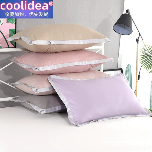 Наволочка из чистого хлопка, большая хлопковая наволочка для отеля, 60*85 плюс 55*80, наволочка 60*90, пара, бесплатная доставка