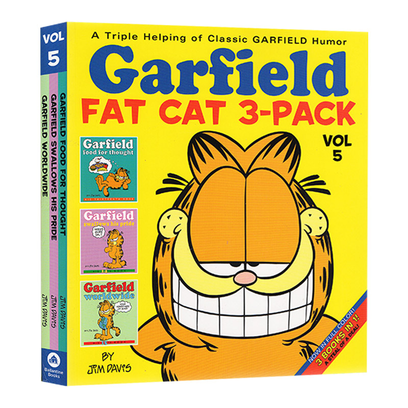 洋書Garfield Fat Cat 3-Pack(ガーフィールド英語漫画)10